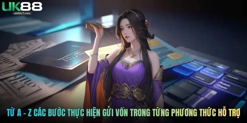 Từ a - z các bước thực hiện gửi vốn trong từng phương thức hỗ trợ